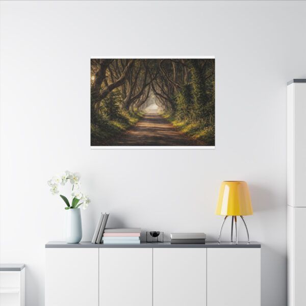 The Dark Hedges - Canvas Wall Art - Landscape Matte Stretched Canvas
