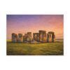 5972641977390839374_2048.jpeg Stonehenge Sunrise Canvas Print — Matte Stretched Wall Art