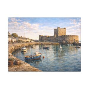 6322225298259732423_2048.jpeg Carrickfergus Castle Matte Canvas Print — Coastal Seascape Wall Art