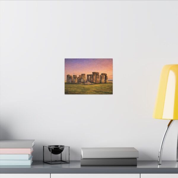 7497345798135965355_2048.jpeg Stonehenge Sunrise Canvas Print — Matte Stretched Wall Art