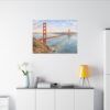 7500659003793888934_2048.jpeg Golden Gate Bridge Canvas Wall Art — San Francisco Coastal Landscape Print