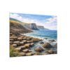 Giants Causeway Seascape Canvas Print — Matte Stretched Wall Art