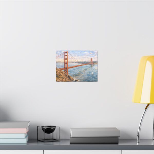 9122536901643839331_2048.jpeg Golden Gate Bridge Canvas Wall Art — San Francisco Coastal Landscape Print