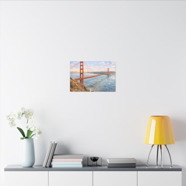 9732749956639460214_2048.jpeg Golden Gate Bridge Canvas Wall Art — San Francisco Coastal Landscape Print