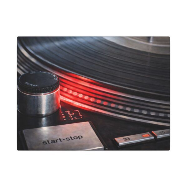 1406467130698244459_2048.jpeg Turntable Vinyl Canvas Print — 'start-stop' DJ Record Player Wall Art