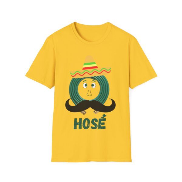 Hose Sombrero T‑Shirt — Funny 'HOSÉ' Mustache Taco Night Shirt