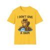 I Don't Give A Dam Beaver T-Shirt – Funny Wildlife Graphic Tee