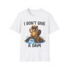 I Don't Give A Dam Beaver T-Shirt – Funny Wildlife Graphic Tee