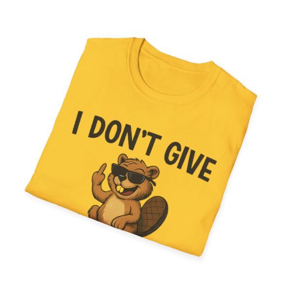 I Don't Give A Dam Beaver T-Shirt – Funny Wildlife Graphic Tee