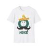 Hose Sombrero T‑Shirt — Funny 'HOSÉ' Mustache Taco Night Shirt