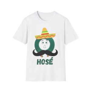 Hose Sombrero T‑Shirt — Funny 'HOSÉ' Mustache Taco Night Shirt